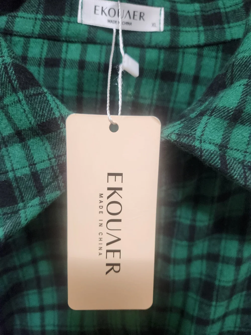 Ekouaer Flannel Nightgown